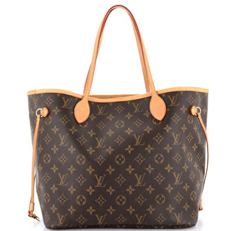 Louis Vuitton Neverfull Tote Monogram Canvas MM