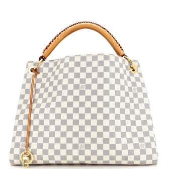 Louis Vuitton Artsy Handbag Damier mm White