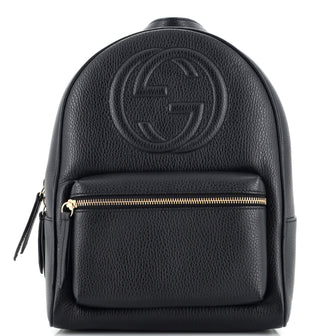 Gucci Soho Chain Backpack Leather