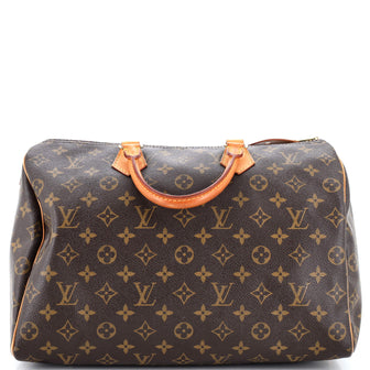 Louis Vuitton Speedy Handbag Monogram Canvas 35