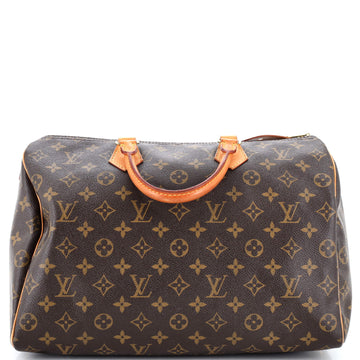 Louis Vuitton Speedy Handbag Monogram Canvas 35