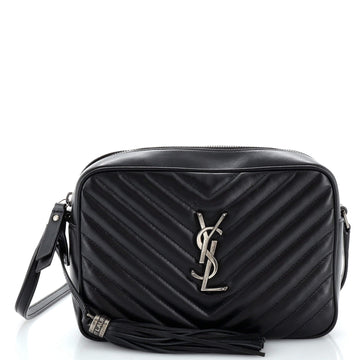 Saint Laurent Lou Camera Bag Matelasse Chevron Leather Small