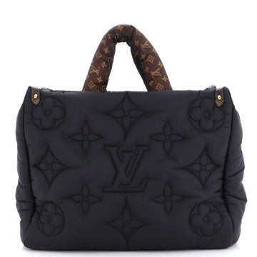 Louis Vuitton Pillow OnTheGo Tote Monogram Quilted Econyl Nylon MM