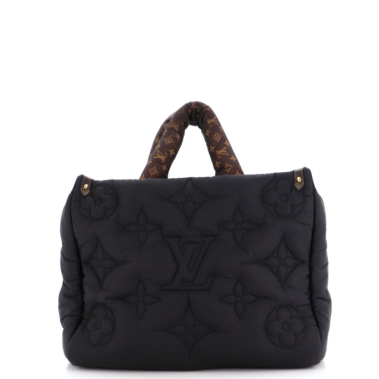 Louis Vuitton Pillow OnTheGo Tote Monogram Quilted Econyl Nylon MM