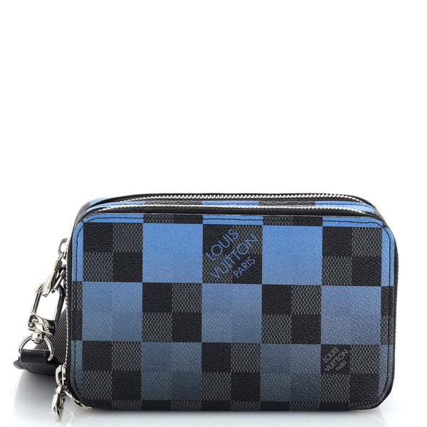 Louis Vuitton Alpha Wearable Wallet, Black, One Size