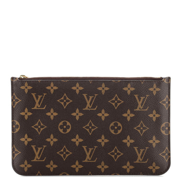 Louis Vuitton Neverfull Pochette Monogram Canvas Large