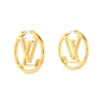 Louis Vuitton Louise Hoop Earrings Metal GM