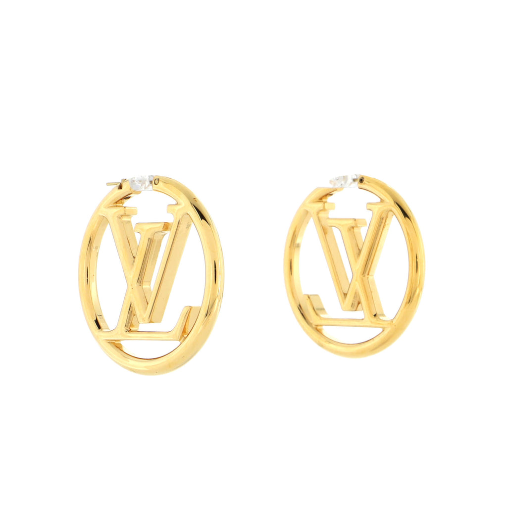 Louis Vuitton Louise Hoop Earrings GM – Jadore Couture