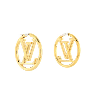 Louis Vuitton Small Louise Hoop Earrings