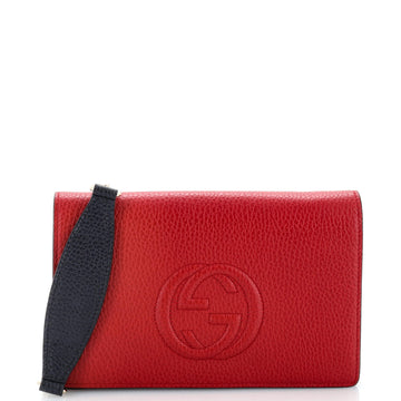 Gucci Soho Wallet on Chain Leather