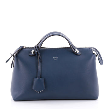 Fendi By The Way Satchel Calfskin Small Blue 2342302