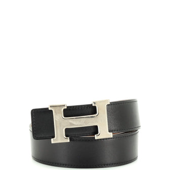 Hermes Constance Reversible Belt Leather Wide