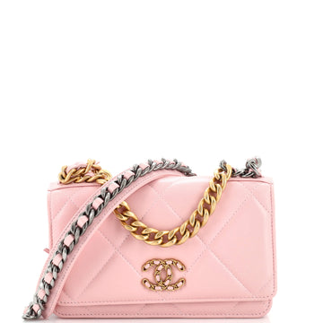 Chanel 19 Wallet on Chain Quilted Lambskin