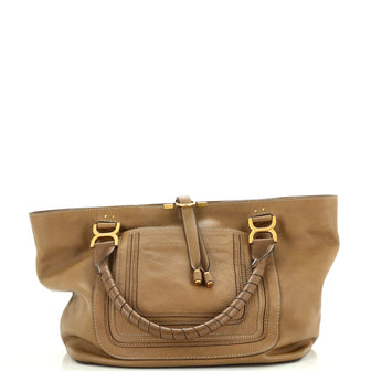 Chloe Marcie Tote Leather Large
