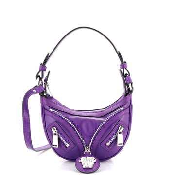 Versace Repeat Hobo Leather Mini
