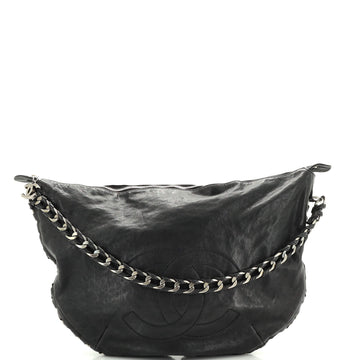 Chanel Modern Chain Hobo Calfskin Large
