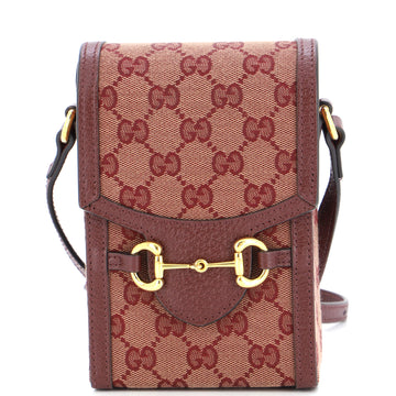 Gucci Horsebit 1955 Crossbody Bag GG Canvas Mini