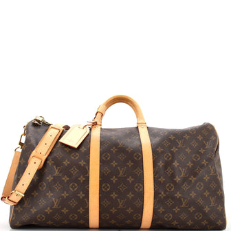 Louis Vuitton Keepall Bandouliere Bag Monogram Canvas 55