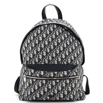 Christian Dior Rider Backpack Oblique Canvas Medium