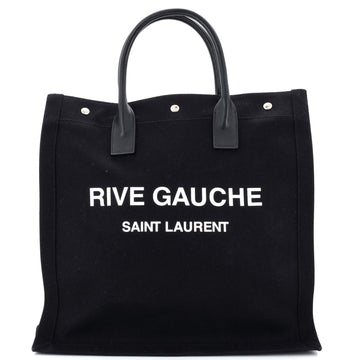 Saint Laurent Rive Gauche Shopper Tote Canvas Tall