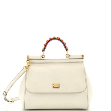 Dolce & Gabbana Miss Sicily Bag Leather Medium