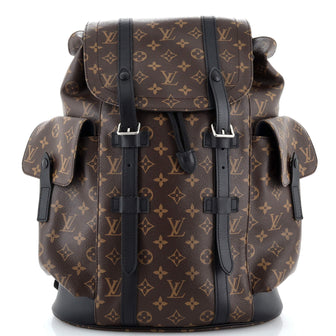 Louis Vuitton Christopher Backpack Macassar Monogram Canvas PM