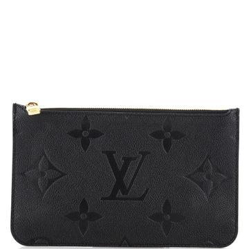 Louis Vuitton Neverfull Pochette Monogram Empreinte Giant Large