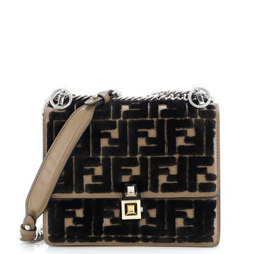 Fendi Kan I Bag Zucca Velvet Small