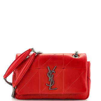 Saint Laurent Jamie Flap Bag Quilted Leather Small