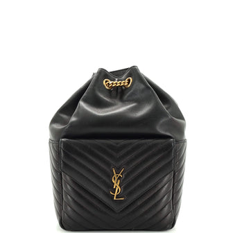Saint Laurent Joe Backpack Matelasse Chevron Leather