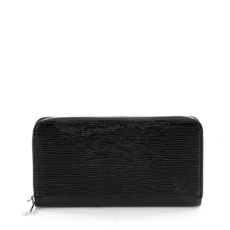 Louis Vuitton Zippy Wallet Electric Epi Leather Black