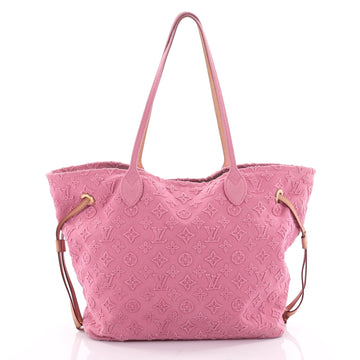Louis Vuitton Neverfull Tote Monogram Stonewashed Denim 2344405