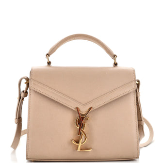 Saint Laurent Cassandra Top Handle Bag Leather Mini