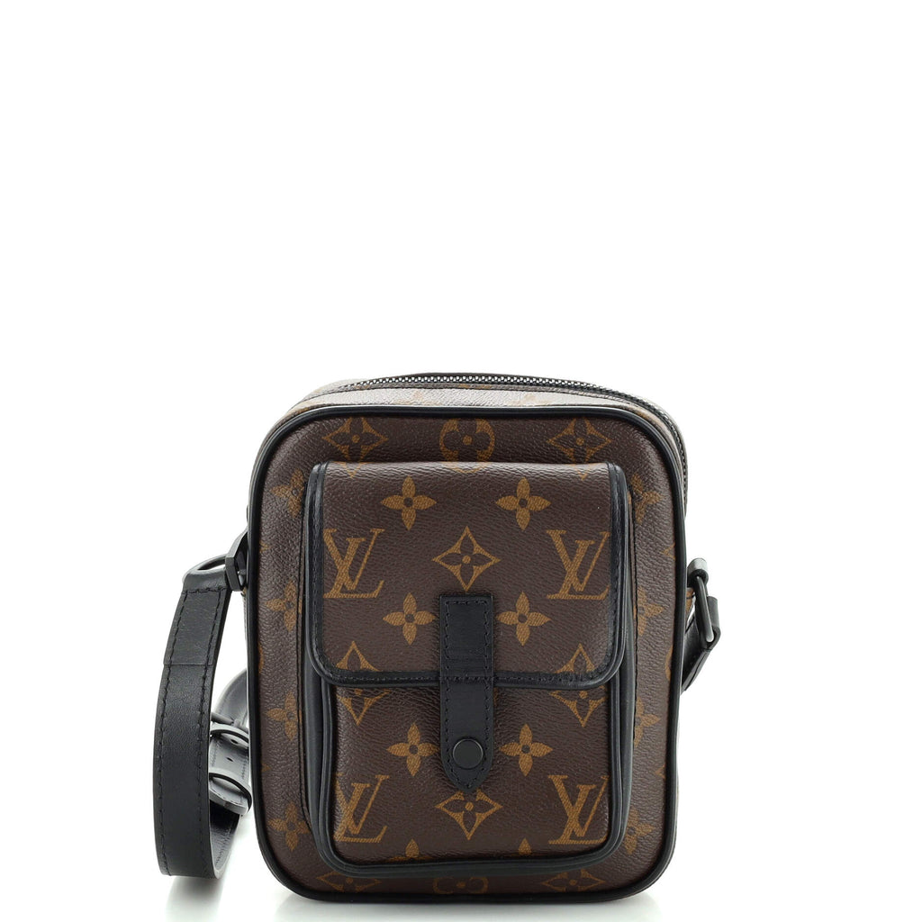 Brown Louis Vuitton Monogram Macassar Christopher Wearable