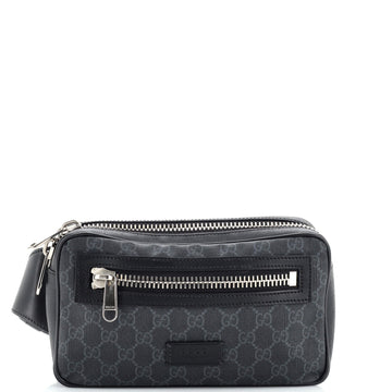 Gucci Soft Zip Belt Bag GG Coated Canvas Small