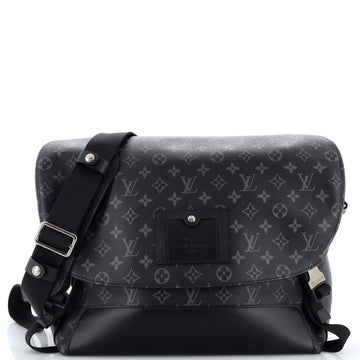 Louis Vuitton Voyager Messenger Bag Monogram Eclipse Canvas PM