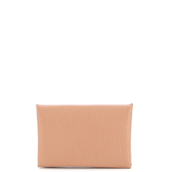 Hermes Calvi Duo Card Holder Chevre Mysore