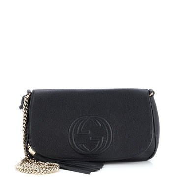 Gucci Soho Chain Crossbody Bag Leather Medium