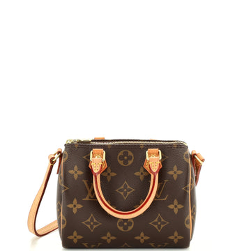 Louis Vuitton Speedy Bandouliere Bag Monogram Canvas Nano