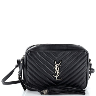 Saint Laurent Lou Camera Bag Matelasse Chevron Leather Small