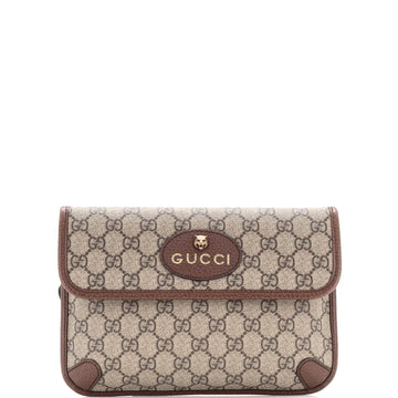 Gucci Neo Vintage Flap Belt Bag GG Coated Canvas