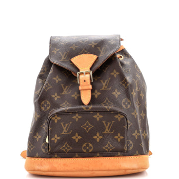 Louis Vuitton Vintage Montsouris Backpack Monogram Canvas PM