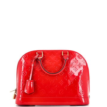 Louis Vuitton Alma Handbag Monogram Vernis PM