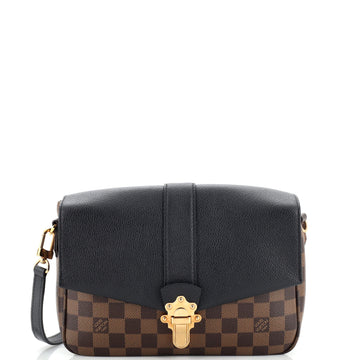 Louis Vuitton Clapton Handbag Damier and Leather PM