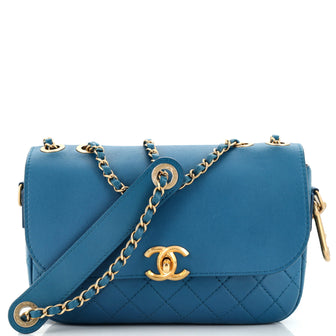 Chanel Multi Pouching Flap Bag with Coin Purse Quilted Calfskin Medium