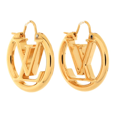 Louis Vuitton Louise Hoop Earrings Metal PM