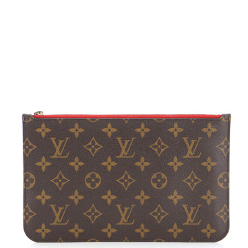 Louis Vuitton Neverfull Pochette Monogram Canvas Large