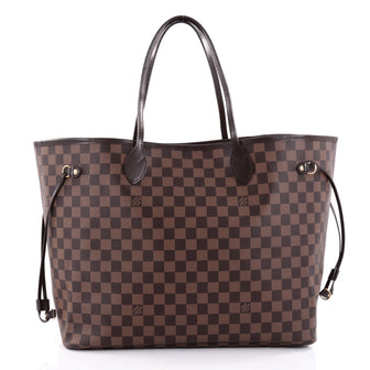 Louis Vuitton Neverfull NM Tote Damier GM Brown