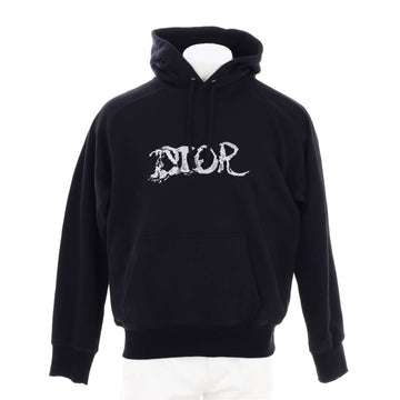 Christian Dior x Peter Doig Men's Logo Hoodie Embroidered Cotton