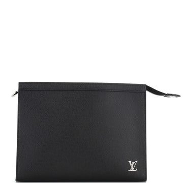Louis Vuitton Pochette Voyage Taiga Leather MM